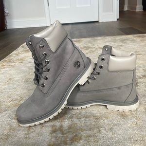 Womens Grey Timberlands